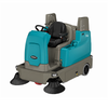 [新品] バッテリー式乗車型スイーパー ハイダンプ両サイドブラシ仕様 S16H（テナントカンパニー社製　商品番号：S16H-0012）