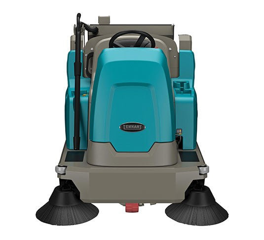 [新品]バッテリー式搭乗型スイーパーローダンプ両サイドブラシ仕様 S16L・（テナントカンパニー社製　商品品番：S16L-0007)